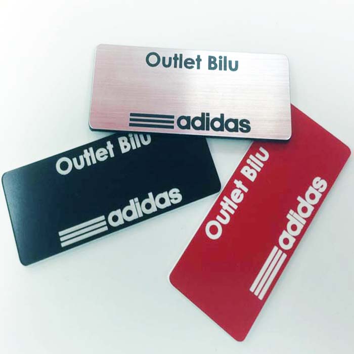 תג שם 6X2.5 ס"מ- בחריטה